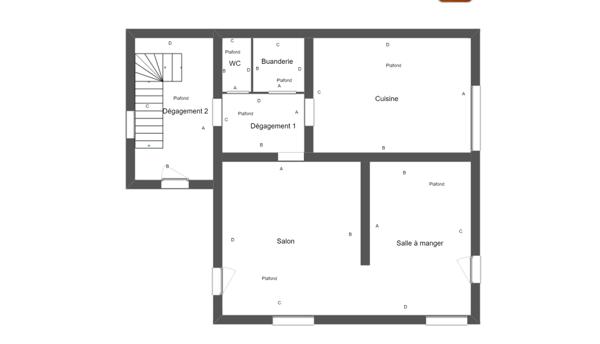 Chalet + maison  à rénover Ugine 11 pièces 190 m2
