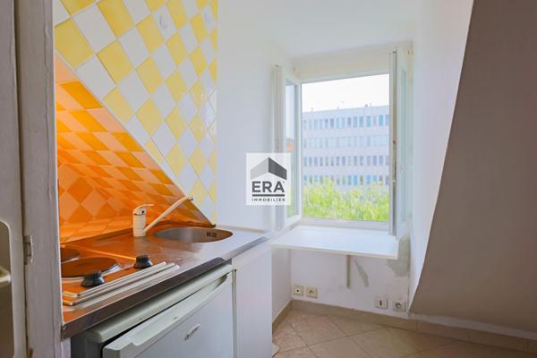Chambre  (9,84 m² au sol) - Bd de l'hôpital - 75013