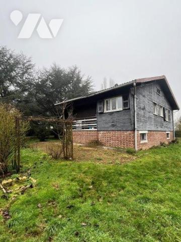 SAINS-EN-AMIENOIS : Maison individuelle sur sous-sol sur terrain de 1 286 m2