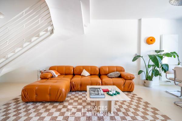 Duplex avec jardin dans une ancienne école réhabilitée