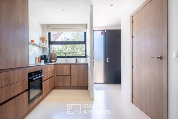 Duplex avec jardin dans une ancienne école réhabilitée