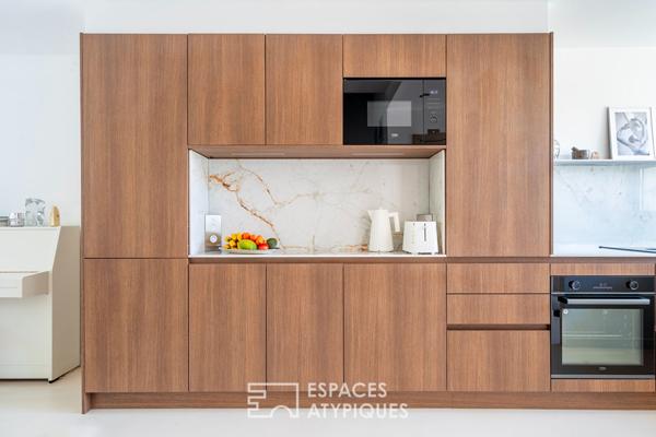 Duplex avec jardin dans une ancienne école réhabilitée