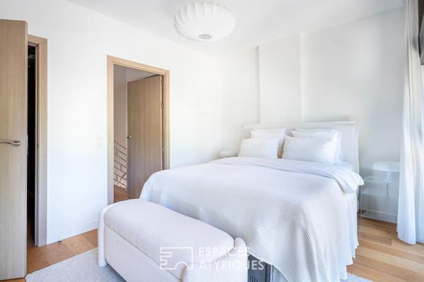 Duplex avec jardin dans une ancienne école réhabilitée