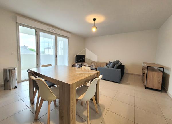 LOCATION MEUBLEE - LONS : Appartement neuf T3 de 62 m² avec 2 parking et terrasse