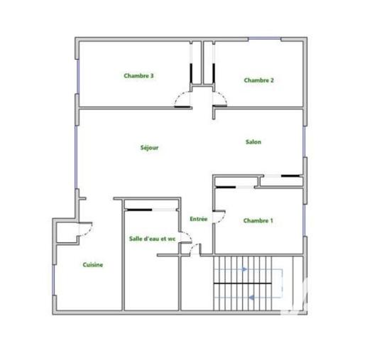 Appartement à vendre 4 pièces 88 m² Lorient