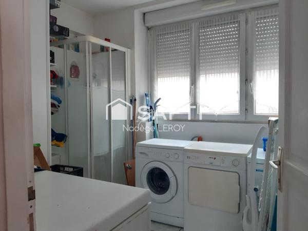 Duplex 112m², garage, 4 chambres