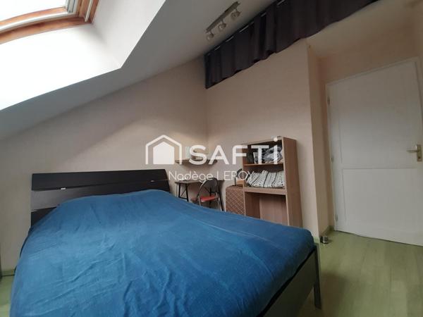 Duplex 112m², garage, 4 chambres