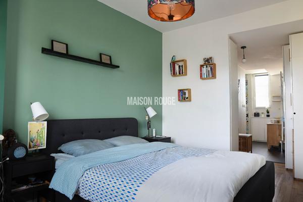 Appartement à vendre 6 pièces, 126 m2, centre-ville Rennes, très bon état. Garage. Ascenseur