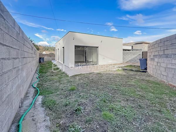 Maison contemporaine de 75 m²