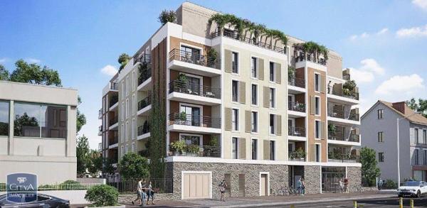 Appartement à louer 2 pièces 43.51m²