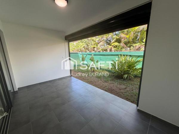 APPARTEMENT T3 EN RDC AVEC TERRASSE ET JARDINET