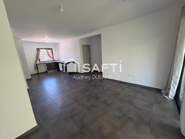 APPARTEMENT T3 EN RDC AVEC TERRASSE ET JARDINET