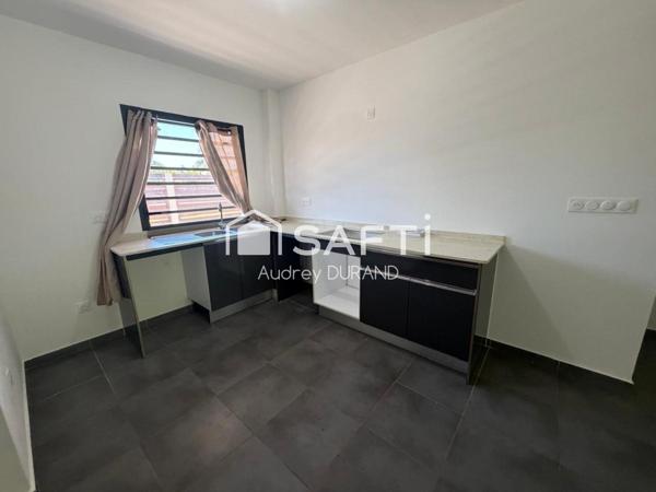 APPARTEMENT T3 EN RDC AVEC TERRASSE ET JARDINET