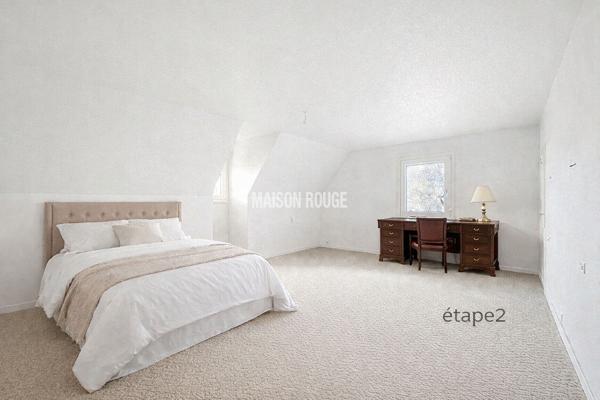 Maison de pays sur grand terrain clos, vie de plain-pied et beaux volumes