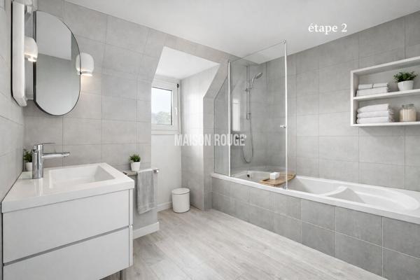 Maison de pays sur grand terrain clos, vie de plain-pied et beaux volumes