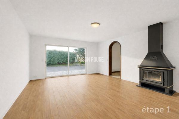 Maison de pays sur grand terrain clos, vie de plain-pied et beaux volumes
