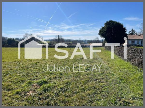 Terrain à bâtir de 791 m²