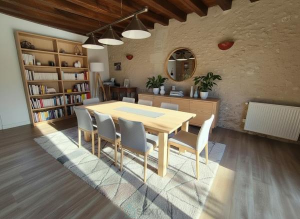 Longère, atelier, carport, cave