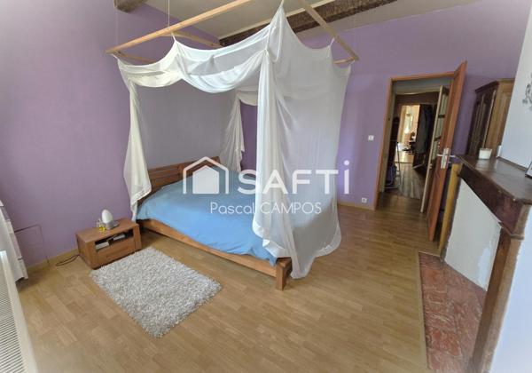 Maison de ville de 205 m² avec garage et jardin