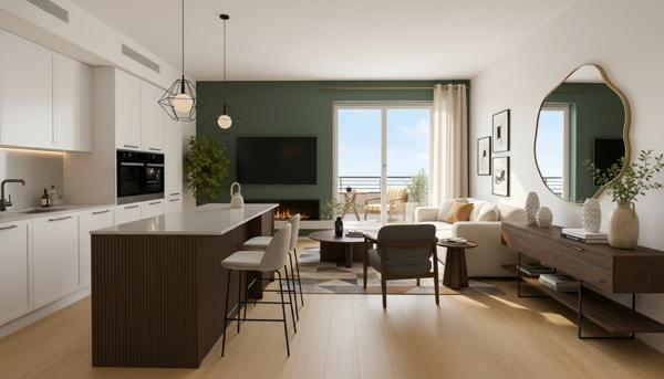 Appartement à vendre 3 pièces NOISY LE ROI (78)