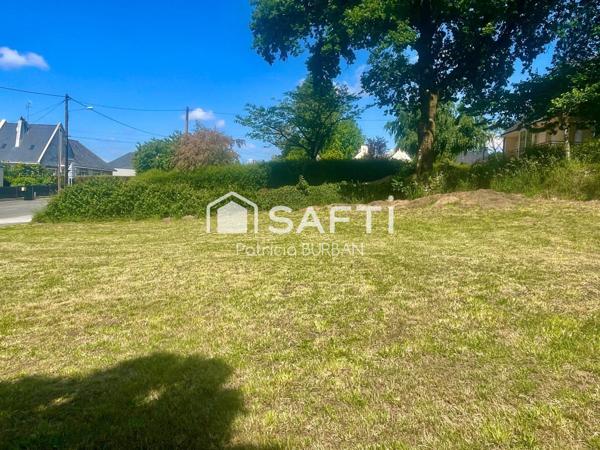 Terrain a bâtir 521 m2  proche du centre ville de Questembert