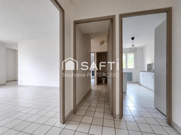 Appartement familial lumineux avec balcon, ascenseur et parking