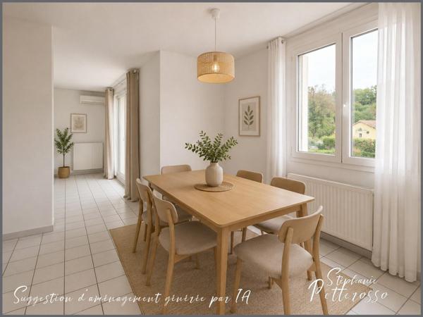 Appartement familial lumineux avec balcon, ascenseur et parking