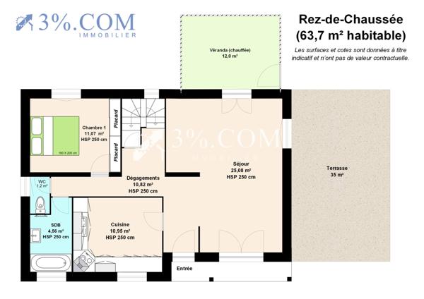 Maison 5 pièce(s) 4 chambre(s) 103 m²