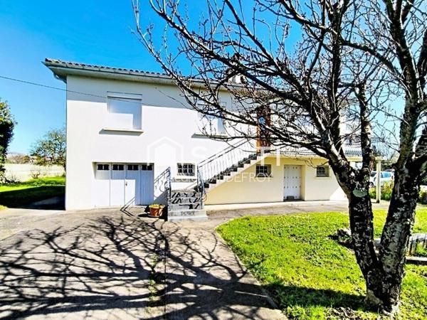AU COEUR DE JONZAC, MAISON SUR SOUS-SOL DEVELOPPANT 158 M² + 80 M² GARAGE