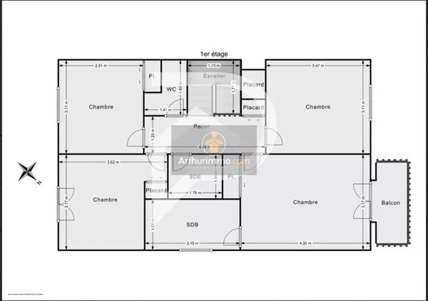 Vente                                                      Maison
                        
                     6 pièces                      121 m2                     à Fourqueux