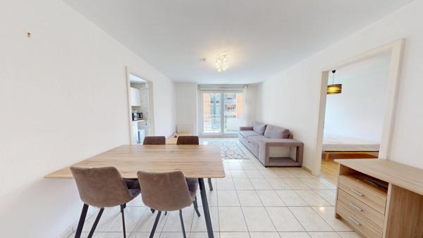 Mulhouse Nouveau Bassin – Appartement T2 de avec balcon, ascenseur et cave
