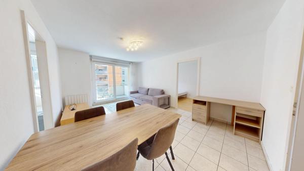 Mulhouse Nouveau Bassin – Appartement T2 de avec balcon, ascenseur et cave