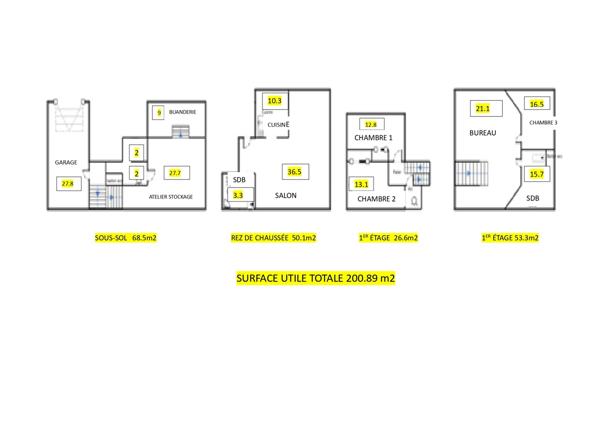 Maison à vendre 6 pièces 103 m² Boissy-Saint-Léger
