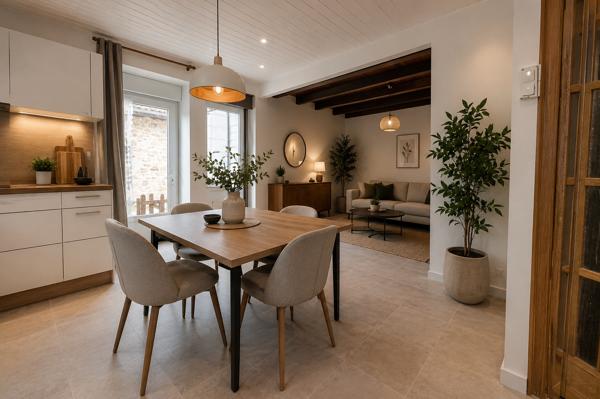 Maison
         3 pièces
        - 70 m² Exclusivité