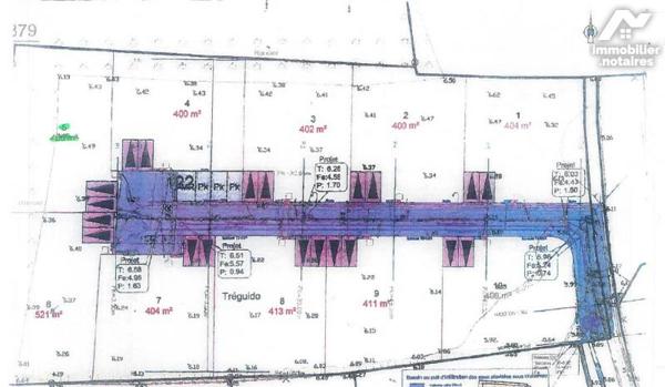 Exclusivité Terrain à bâtir de 489m² à LOCTUDY B887
