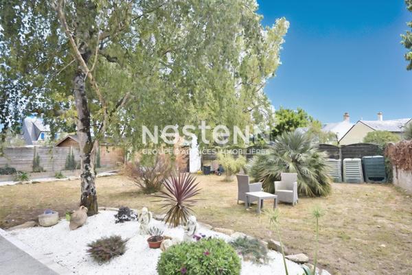 Saint Herblain Bourg, maison plain pied évolutive, 3 chambres, garage