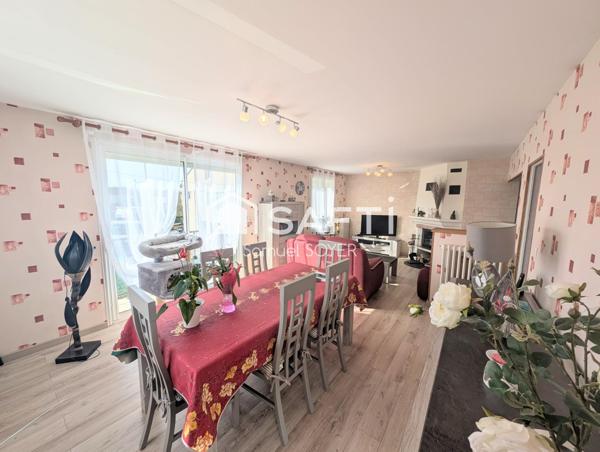 MAISON INDIVIDUELLE 3 CH, GARAGE, JARDIN