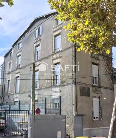 A SOISSONS, QUARTIER GARE ET HOPITAL, IDEAL INVESTISSEUR, IMMEUBLE DE RAPPORT DE 12 STUDIOS LOUÉS.