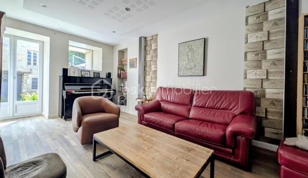EXCLUSIVITE

Découvrez cette magnifique maison de 1800, récemment rénovée (2023), située à Luc-sur-Mer. 

Alliant charme ancien et confort moderne, elle offre une vie paisible à quelques minutes de la mer. 

Parfaitement agencée sur trois niveaux, cette maison offre 155 m² d'espace ( 166 au sol ) avec six pièces accueillantes comprenant quatre chambres, une salle d'eau et une salle de bain.

Au rez-de-chaussée, profitez d'un séjour chaleureux avec cheminée et une cuisine moderne parfaitement équipée. 

L'agencement soigné et les matériaux de qualité  confèrent à l'ensemble un confort optimal,  (un bon diagnostic énergétique en  C )  agrémenté par un chauffage individuel au gaz. 

Le calme et l'absence de vis-à-vis complètent cette atmosphère sereine.

  Notez par ailleurs que cette demeure est très ensoleillée grâce à son orientation sud où les bains de soleils en terrasse seront de rigueur !
A moins que vous ne préfériez vous prélasser dans le jardin toujours exposé sud. 

Le gros plus, une maison en pierre d'environ 70m² à restaurer pour accueillir les amis où avoir un apport financier supplémentaire en louant. 
Déjà une pièce (avec salle d'eau et wc) fonctionnelle.

Dans un quartier paisible, vous pourrez vous stationner dans la cour ou dans le garage de 30m².

Côté commodités, cette maison à fort potentiel est située non loin des écoles, commerces et services essentiels. 

Sa taxe foncière annuelle s'élève à 1300€. 
 
Pour résumer :
Maison principale 155m²
4 chambres (en étage et dont une suite parentale spacieuse sous combles)
1 salle d'eau 
1 salle de bain
1 wc par niveau
45m² de pièce de vie
Cuisine A/E séparée 
1 garage 30m²
2 ateliers de 14² chacun
1 maison a restaurer d'environ 70m²
Jardin, terrasse.

En vente et prête à vous accueillir, c'est un véritable coup de cœur à visiter sans tarder! 
Contactez Nathalie Demarquay pour plus d'informations.