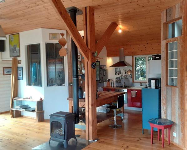 Maison en bois de plain-pied 97 m² avec 3 chambres - UNIQUE ! à Crozon (29 160)