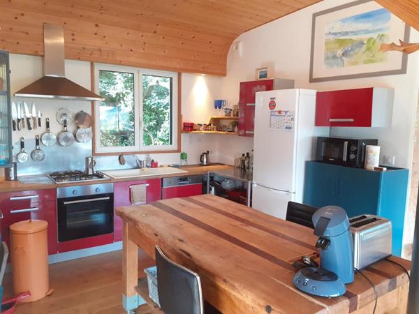 Maison en bois de plain-pied 97 m² avec 3 chambres - UNIQUE ! à Crozon (29 160)