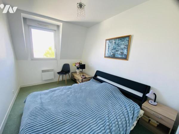 Superbe T3 dernier étage avec terrasse de 24 m² – Plescop / 10 min de Vannes