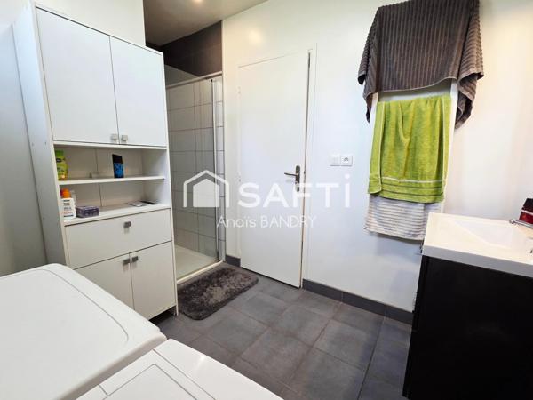 3 chambres et un bureau, confort de plain pied