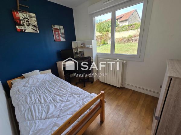 3 chambres et un bureau, confort de plain pied