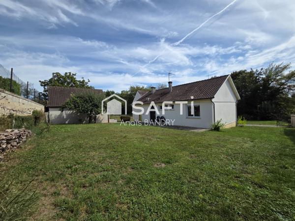 3 chambres et un bureau, confort de plain pied
