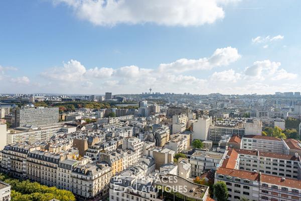 Appartement rénové avec loggia et vue panoramique