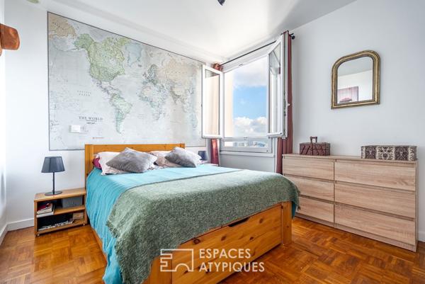 Appartement rénové avec loggia et vue panoramique