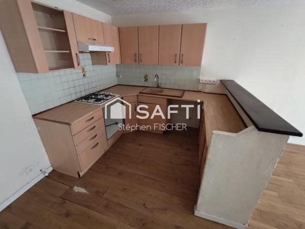 Appartement de 44 m² avec un grand garage