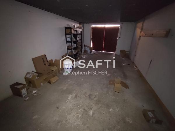 Appartement de 44 m² avec un grand garage