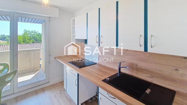 T3 RENOVE AVEC LOGGIA - MERIGNAC CENTRE